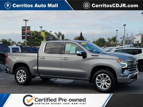 Sterling Gray Metallic 2023 Chevrolet Silverado 1500 LTZ
