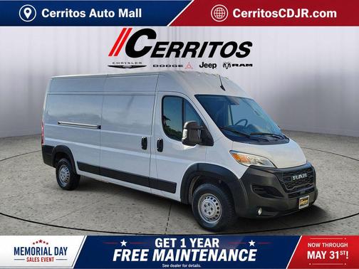 Bright White Clearcoat 2025 RAM ProMaster 2500 Tradesman
