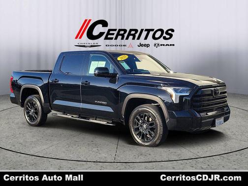 Midnight Black Metallic 2025 Toyota Tundra Limited
