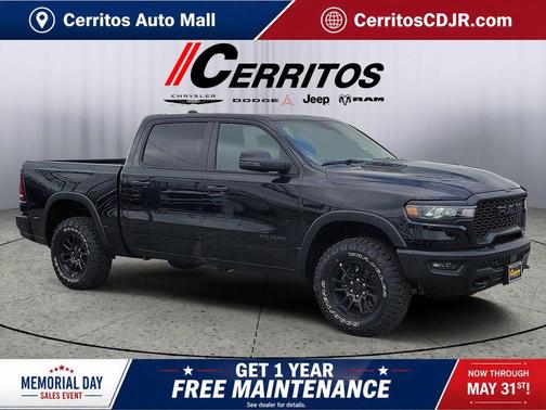 Diamond Black Crystal Pearlcoat 2026 RAM 1500 Rebel