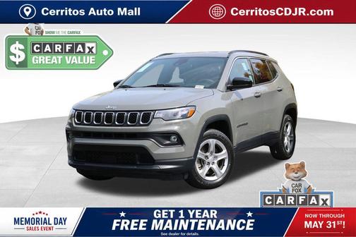 Sting-Gray Clearcoat 2023 Jeep Compass Latitude