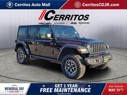 Black Clearcoat 2026 Jeep Wrangler Rubicon