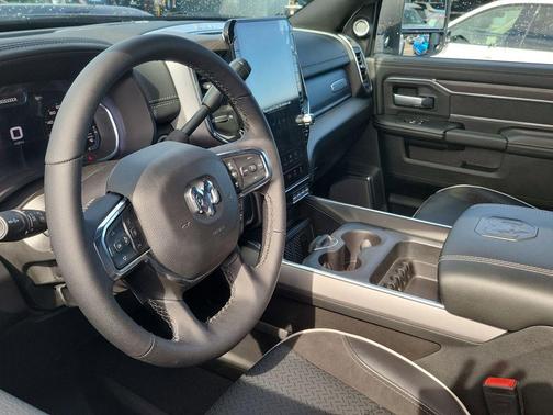 Bright White Clearcoat 2025 RAM 2500 Laramie Mega Cab 4x4 6'4' Box