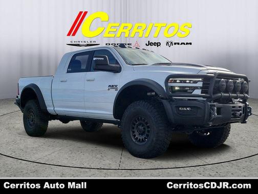 Bright White Clearcoat 2025 RAM 2500 Laramie Mega Cab 4x4 6'4' Box