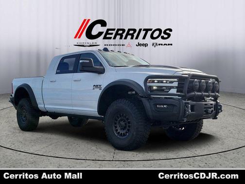 Bright White Clearcoat 2025 RAM 2500 Laramie Mega Cab 4x4 6'4' Box