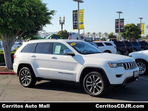 Bright White Clearcoat 2018 Jeep Grand Cherokee Limited