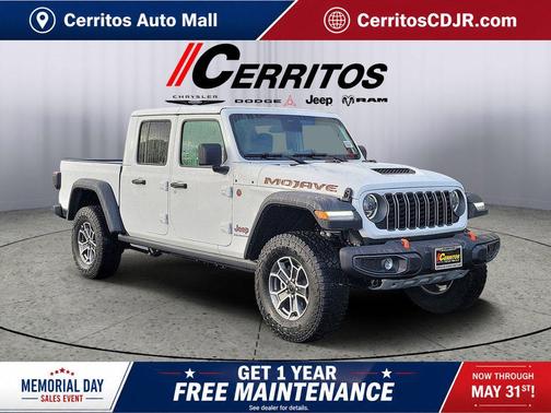 Bright White Clearcoat 2026 Jeep Gladiator Mojave 4x4