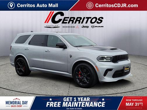 Triple Nickel 2025 Dodge Durango SRT Hellcat Silver Bullet AWD