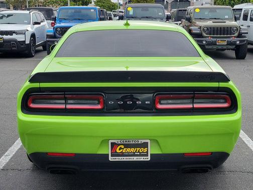 Sublime Metallic Clearcoat 2023 Dodge Challenger SRT Hellcat
