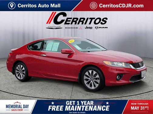 San Marino Red 2013 Honda Accord EX