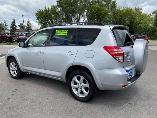Silver 2010 Toyota RAV4 Limited