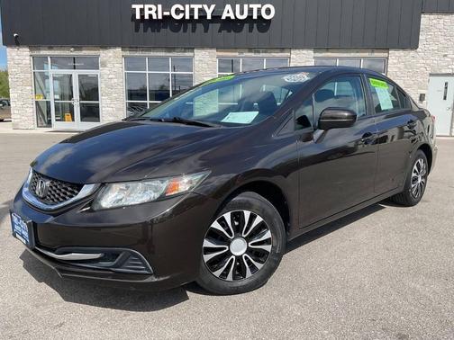 Brown 2014 Honda Civic LX