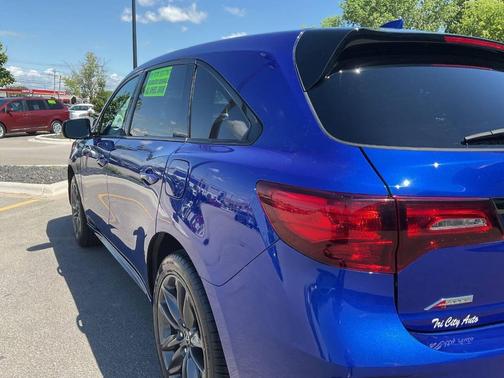 Apex Blue Pearl 2019 Acura MDX 3.5L Technology & A-Spec Pkgs