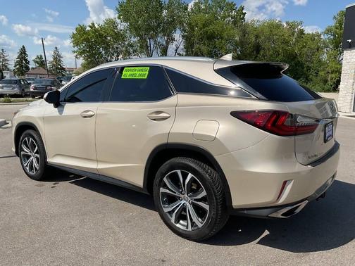 Satin Cashmere Metallic 2017 Lexus RX 350 Base