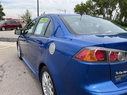 Octane Blue Pearl 2012 Mitsubishi Lancer SE