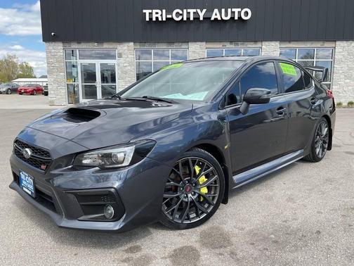 Dark Gray Metallic 2018 Subaru WRX STI Base