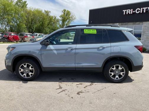Blue 2022 Honda Passport AWD TrailSport