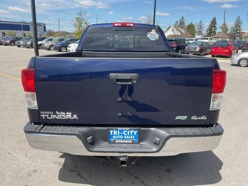 Blue 2010 Toyota Tundra Grade
