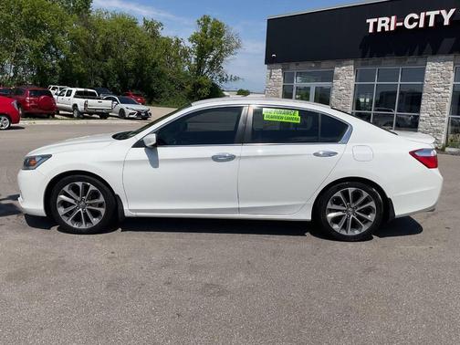 White Orchid Pearl 2014 Honda Accord Sport
