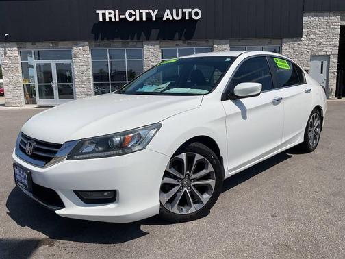 White Orchid Pearl 2014 Honda Accord Sport