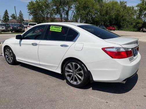 White Orchid Pearl 2014 Honda Accord Sport