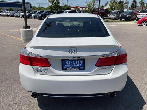White Orchid Pearl 2014 Honda Accord Sport