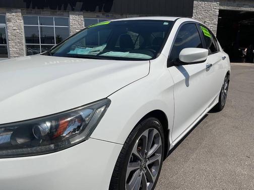 White Orchid Pearl 2014 Honda Accord Sport
