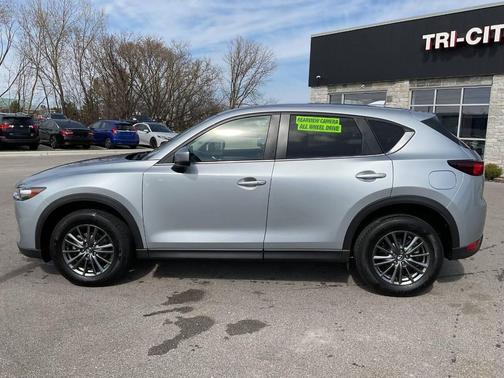Sonic Silver Metallic 2021 Mazda CX-5 Touring