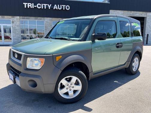 Galapagos Green Metallic 2004 Honda Element EX