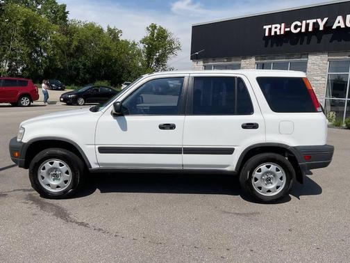 White 2001 Honda CR-V LX