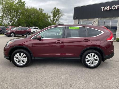 Burgundy 2014 Honda CR-V EX