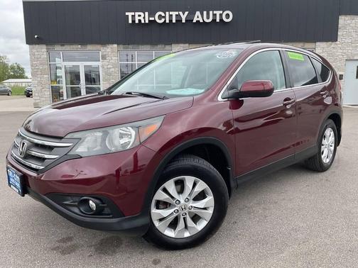 Burgundy 2014 Honda CR-V EX