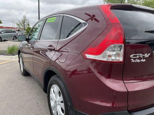 Burgundy 2014 Honda CR-V EX