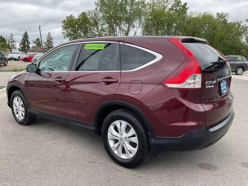 Burgundy 2014 Honda CR-V EX