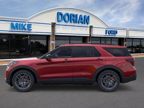 Rapid Red Metallic Tinted Clearcoat 2026 Ford Explorer ST