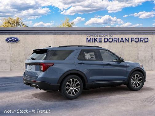 Vapor Blue Metallic 2027 Ford Explorer ST-Line