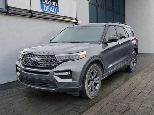 Carbonized Gray Metallic 2023 Ford Explorer XLT
