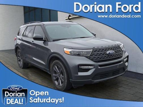 Carbonized Gray Metallic 2023 Ford Explorer XLT