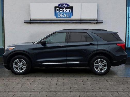 Stone Blue Metallic 2023 Ford Explorer XLT