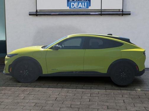 Yellow 2025 Ford Mustang Mach-E Premium