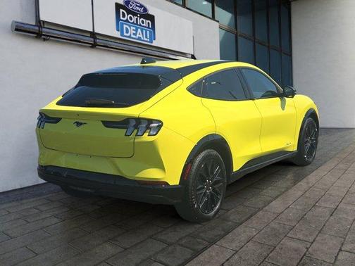 Yellow 2025 Ford Mustang Mach-E Premium