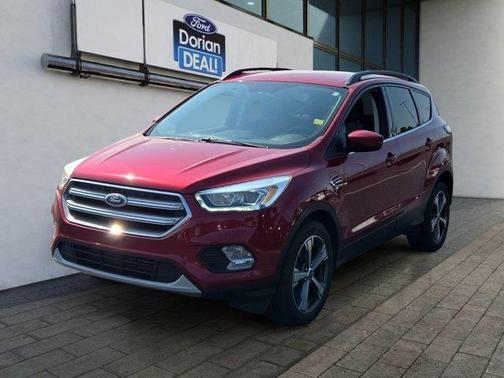 Red 2017 Ford Escape SE