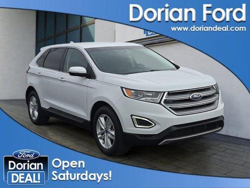 White 2017 Ford Edge SEL