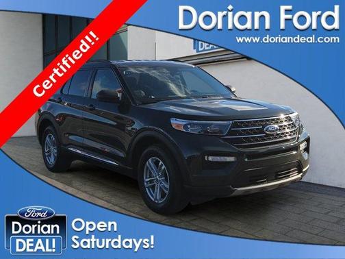 Forged Green Metallic 2023 Ford Explorer XLT