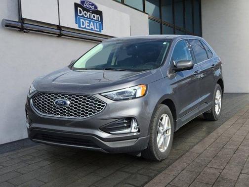 Gray 2023 Ford Edge SEL