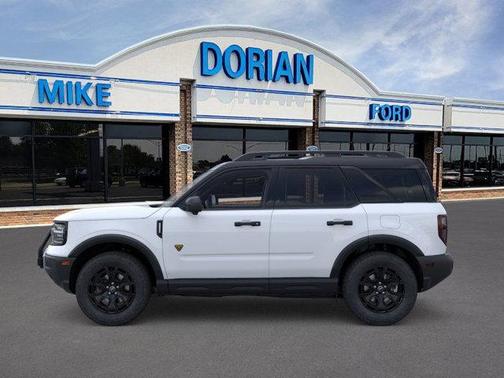 Oxford White 2025 Ford Bronco Sport Badlands
