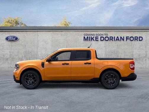 Orange Fury 2026 Ford Maverick XLT