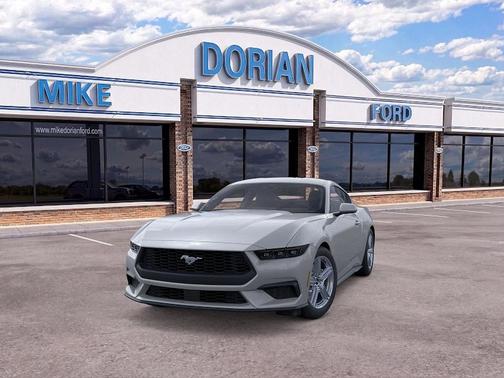 Avalanche Gray 2026 Ford Mustang EcoBoost