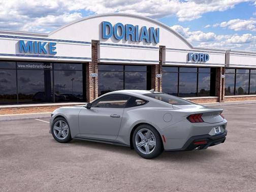 Avalanche Gray 2026 Ford Mustang EcoBoost
