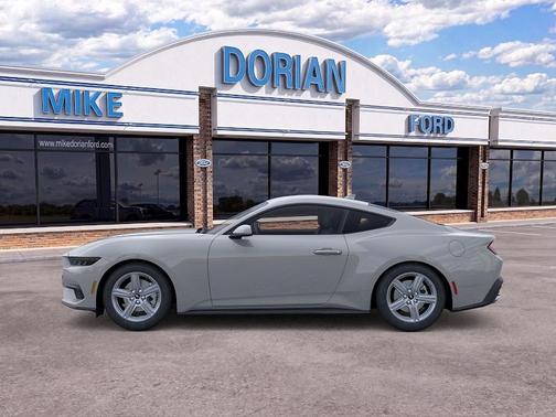 Avalanche Gray 2026 Ford Mustang EcoBoost